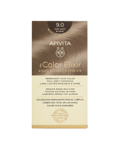 Vopsea de par My Color Elixir, Very Light Blonde N9.0, 155 ml, Apivita