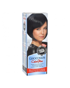 Vopsea de par Silk&Shine, 1 Negru, 50ml, Gerocossen