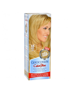Vopsea de par Silk&Shine, 15 Blond Clar, 50ml, Gerocossen