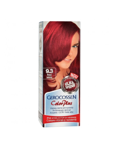 Vopsea de par Silk&Shine, 9.3 Rosu Intens, 50ml, Gerocossen