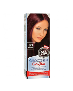 Vopsea de par Silk&Shine, 8.1 Burgundi, 50ml, Gerocossen
