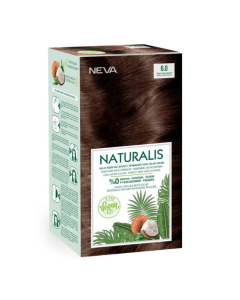 Vopsea de par Blond inchis, 6.0 Naturalis, 150ml, Neva
