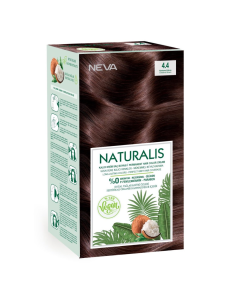 Vopsea de par Castaniu, 4.4 Naturalis, 150ml, Neva