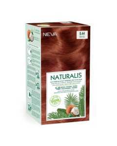 Vopsea de par Aramiu roscat, 8.44 Naturalis, 150ml, Neva