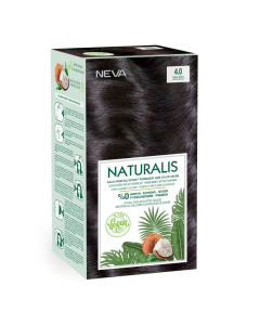 Vopsea de par Saten Intens, 4.0 Naturalis, 150ml, Neva