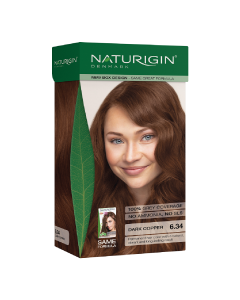 Naturigin Vopsea Blond mediu aramiu 6.34, 115ml