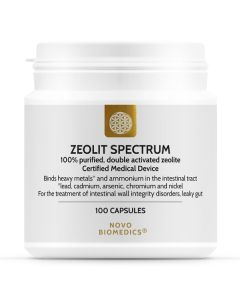Zeolit Spectrum, 100 capsule, Novo Biomedics