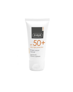 Crema nuantatoare fotoprotectoare SPF50 pentru ten normal Med, 50ml, Ziaja