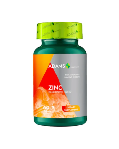 Zinc, 60 tablete, Adams