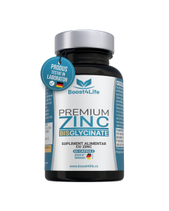 Zinc Bisglicinat Premium, 60 Capsule Vegane, Boost4Life