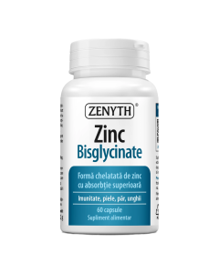 Zinc Bisglycinate, 60 capsule, Zenyth