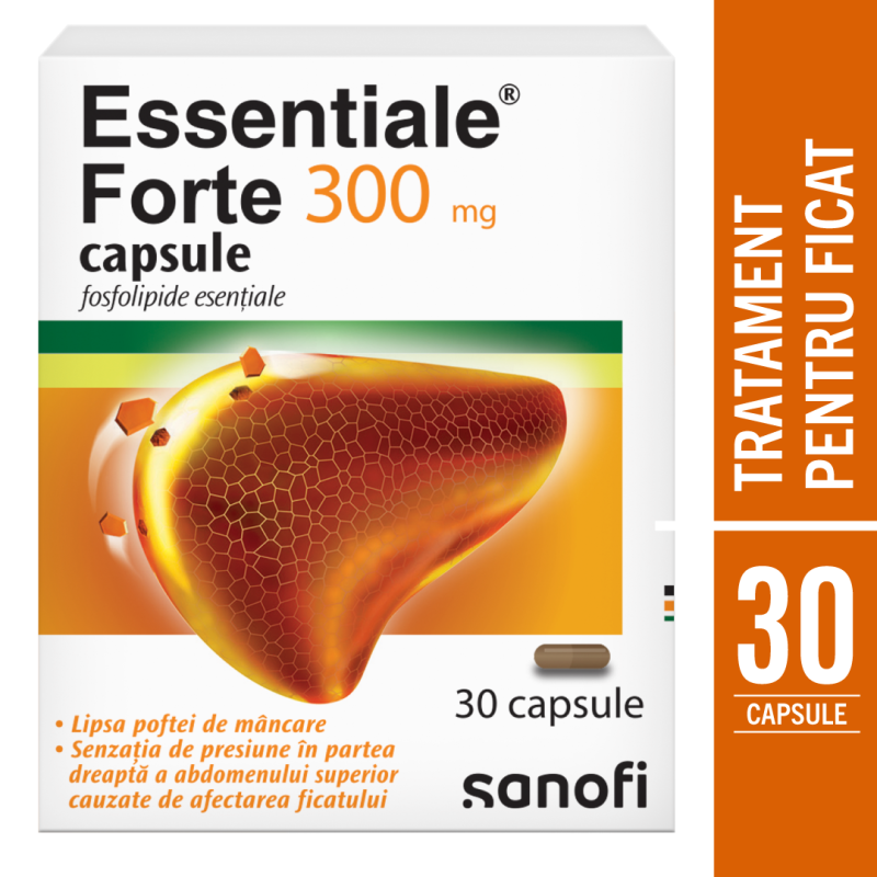 Essentiale Forte, 300 mg, 30 capsule, Sanofi