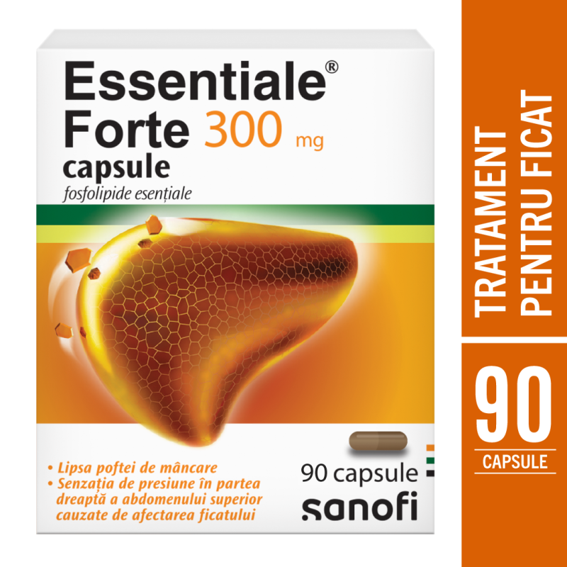 Essentiale Forte, 300 mg, 90 capsule, Sanofi