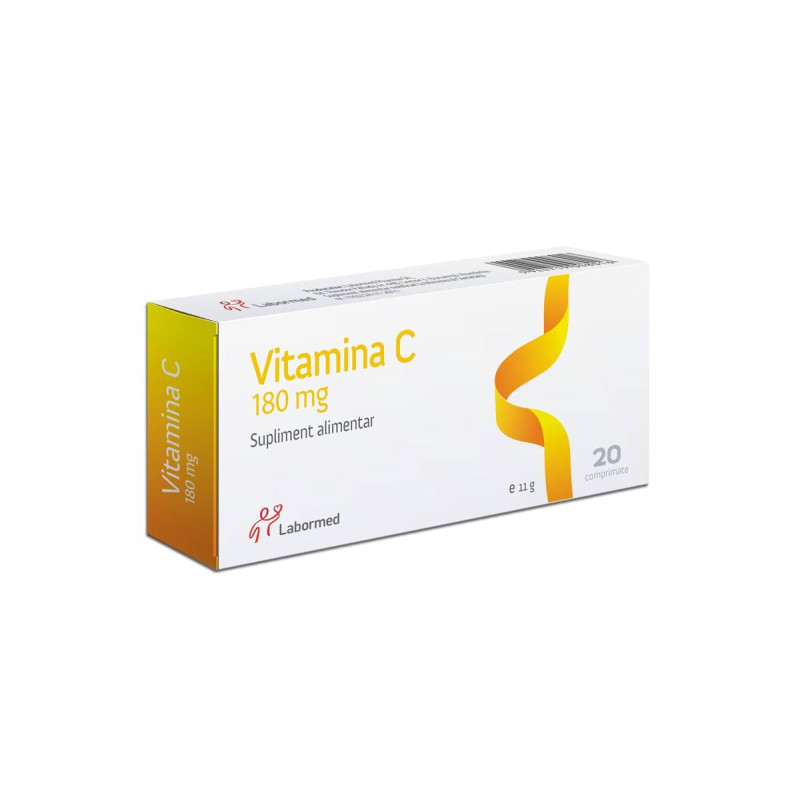 Vitamina C 180 mg, 20 comprimate