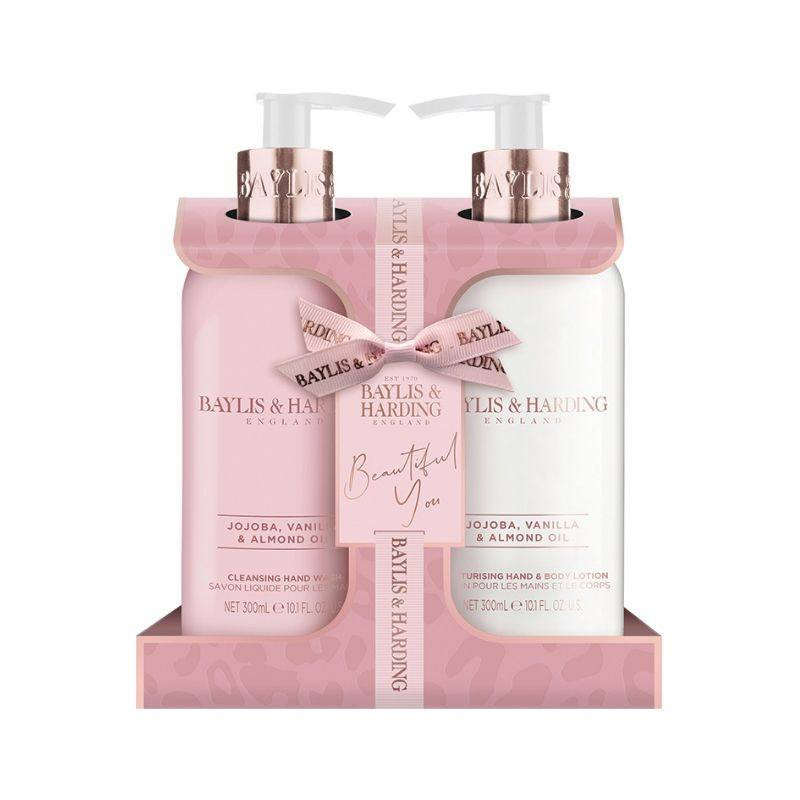 Baylis & Harding Set cadou DUO Jojoba, Vanilla & Almond Oil- Luxury hand care set