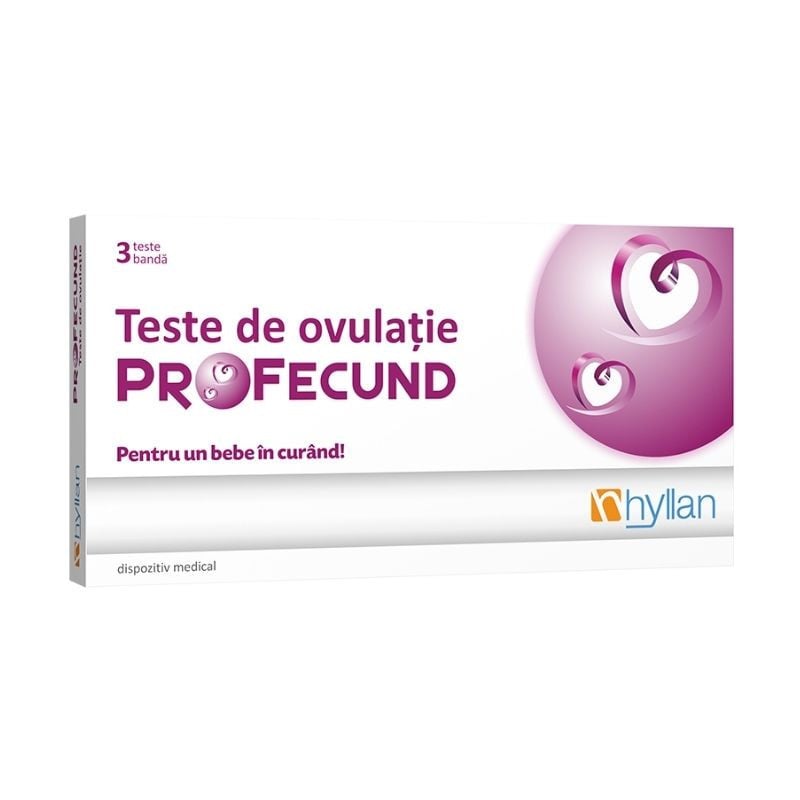Profecund Teste de Ovulatie, 3 bucati