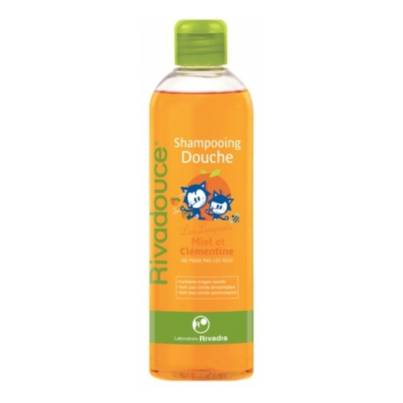Rivadouce Junior Sampon si Gel Dus Miere si Clementine, 500ml