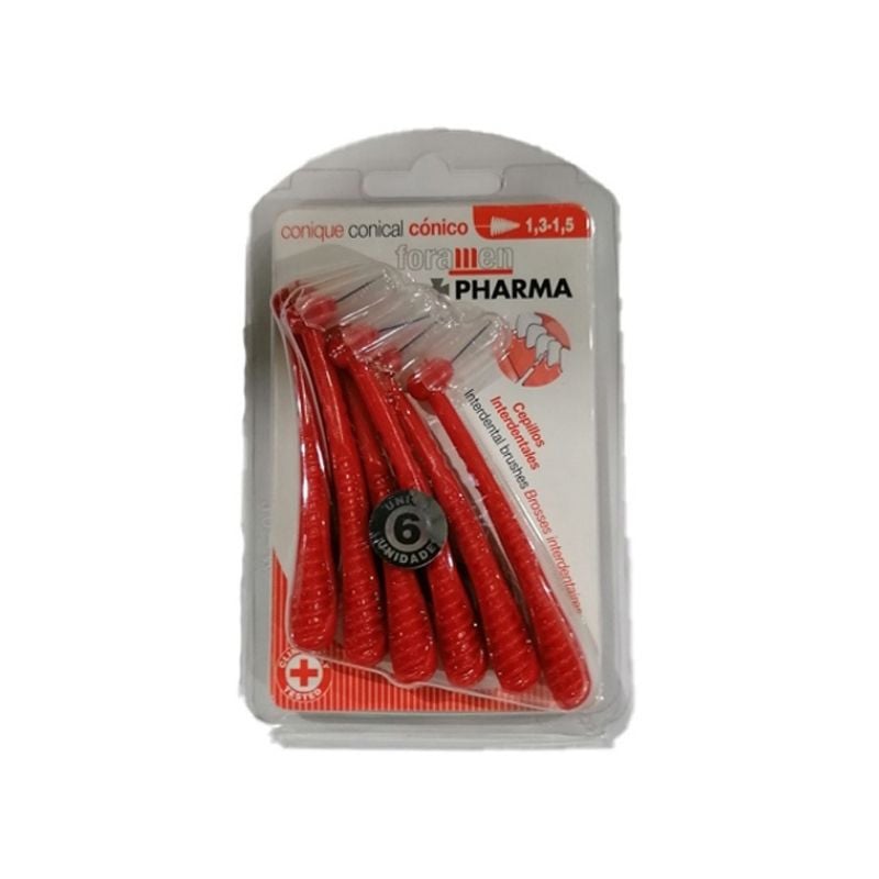 Foramen 434 Pharma Periuta Interdentara Conica, 1,3-1,5 mm