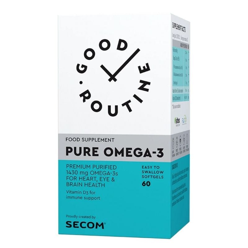 Pure Omega 3 Good Routine, 60 capsule, Secom