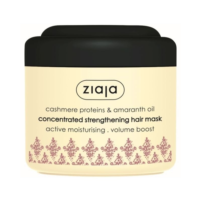 Masca fortifianta pantru par uscat si deteriorat Cashmere, 200 ml, Ziaja
