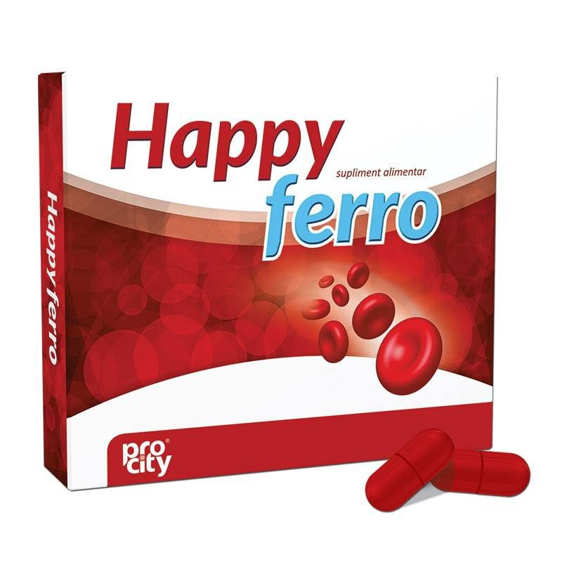 Happy ferro x 21 caps.