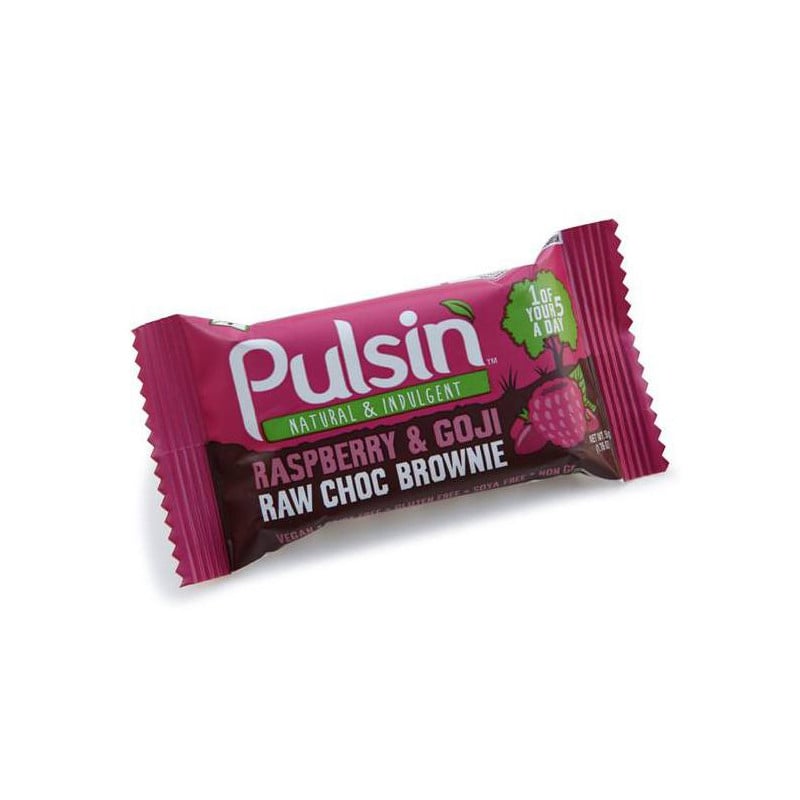 Pulsin Baton cu zmeura si goji 50 gr