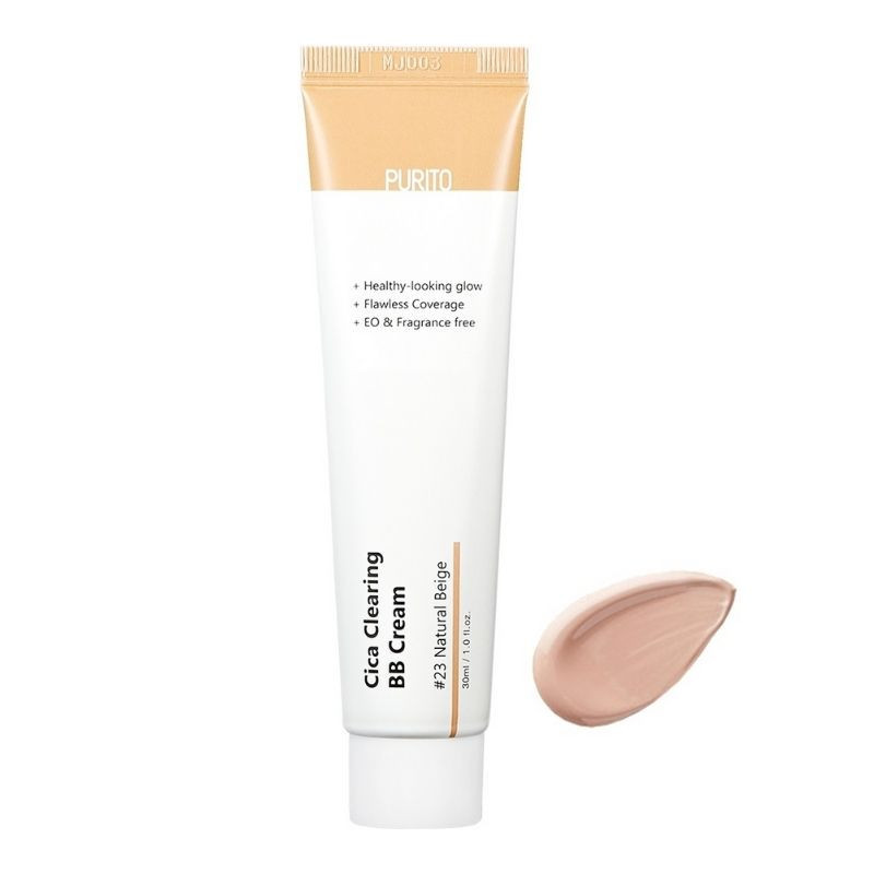 PURITO Cica Clearing BB Crema coloranta de fata 23 Natural Beige, 30ml