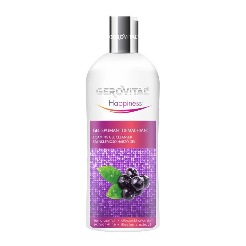 Gerovital Happiness Gel spumant demachiant, 200ml