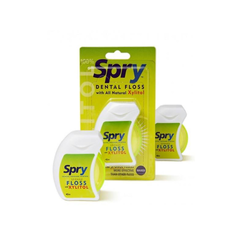 Ata dentara SPRY cu xylitol, 40 m