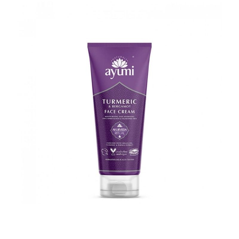 Ayumi Crema de fata cu Turmeric si Bergamota, 100 ml