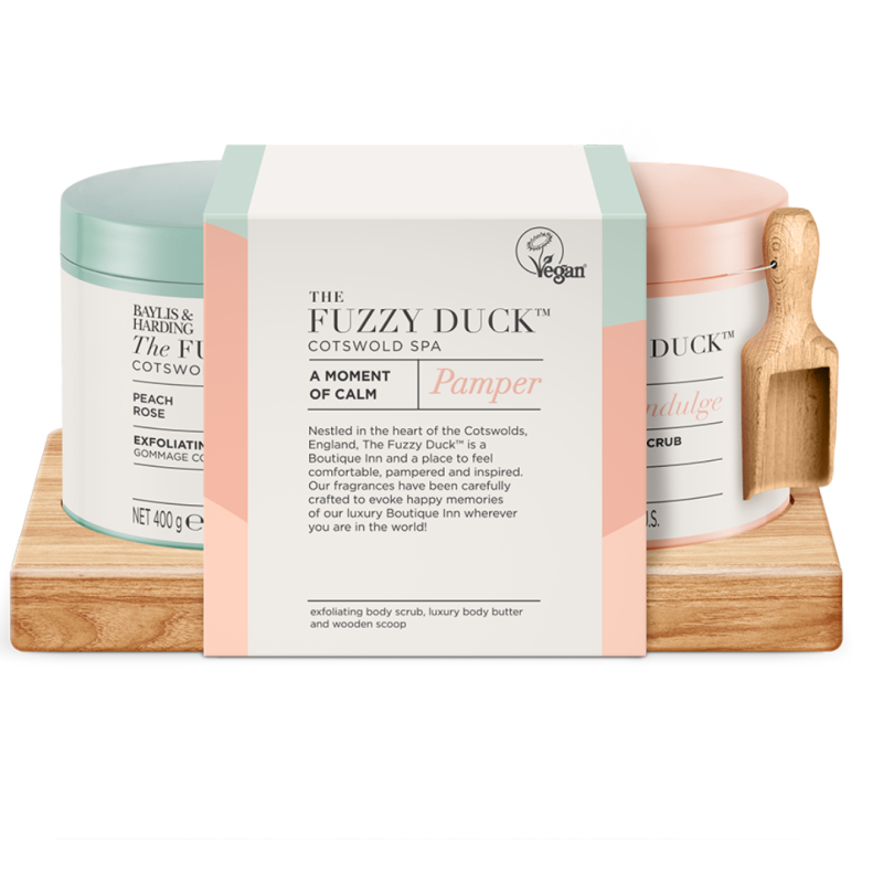 Baylis & Harding, Set The Fuzzy Duck, sare de baie, unt de corp