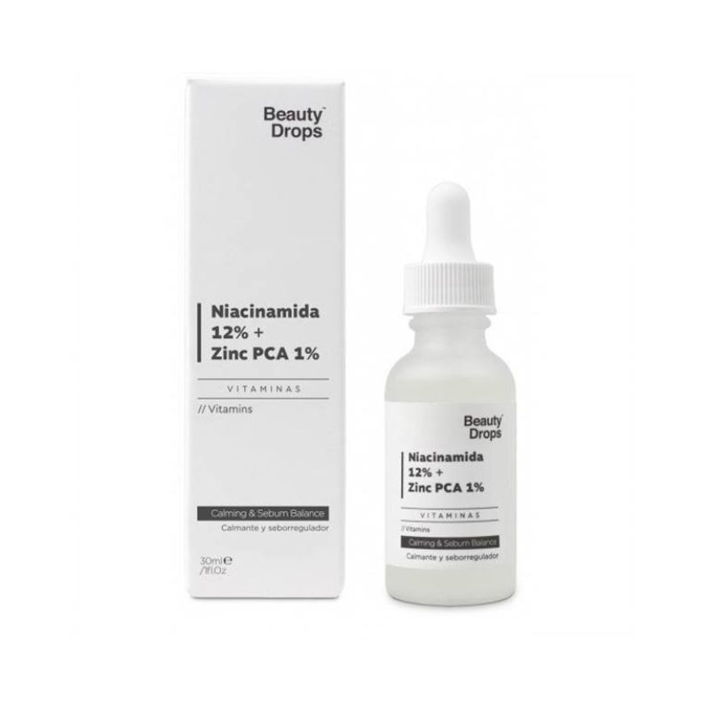 Ser niacinamide 12% + zinc PCA 1%, 30ml, Beauty Drops