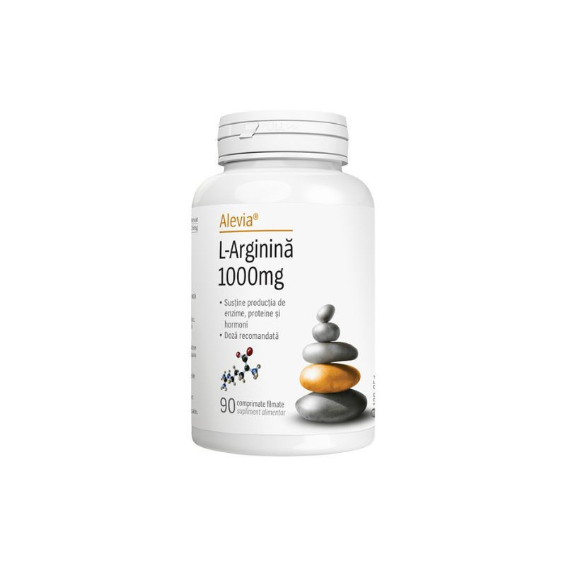 Alevia L Arginina 1000 mg, 90 comprimate