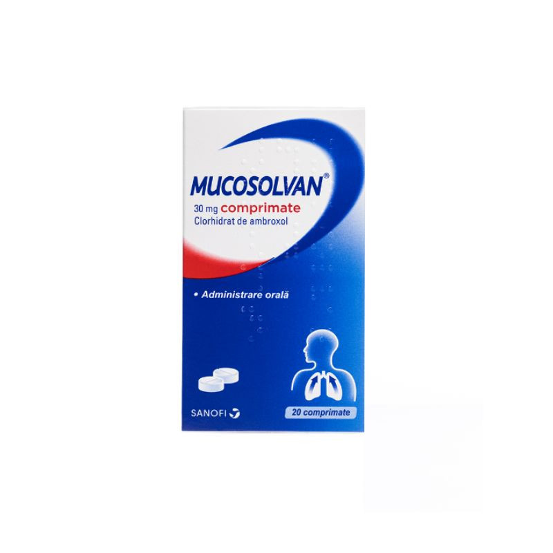 Mucosolvan, 30 mg, 20 comprimate, Sanofi