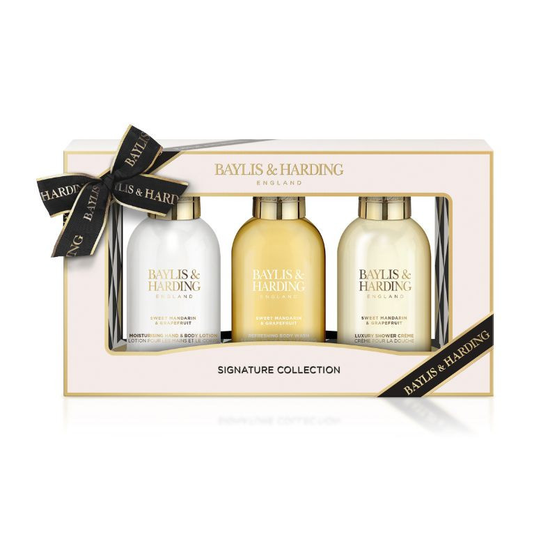 Baylis & Harding Set cu parfum de mandarine dulci si grepfrut, 3 produse, BH22MGTRIO