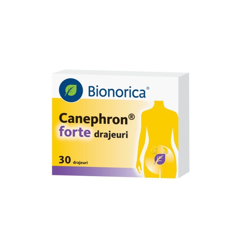 Bionorica Canephron Forte, tratament probleme urinare, 30 drajeuri