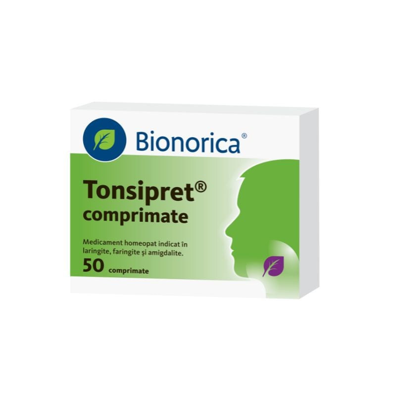 Bionorica Tonsipret, 50 comprimate
