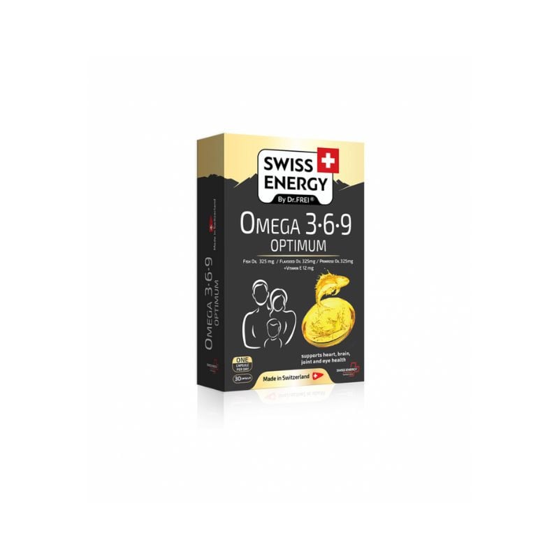Swiss Energy Omega 3-6-9 Optium, 30 capsule