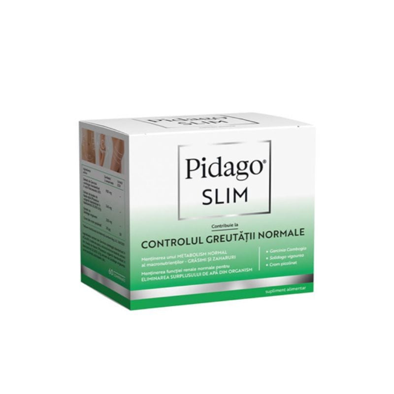 Pidago Slim, 60 comprimate, Fiterman Pharma