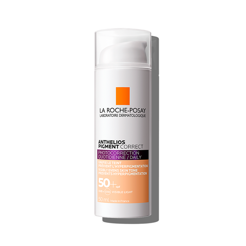Cremă Pigment Correct, nuanța light SPF 50 +, Anthelios, 50 ml, La Roche-Posay