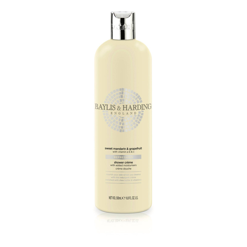 Baylis & Harding Gel-crema de dus Mandarina dulce si Grapefruit, 500 ml