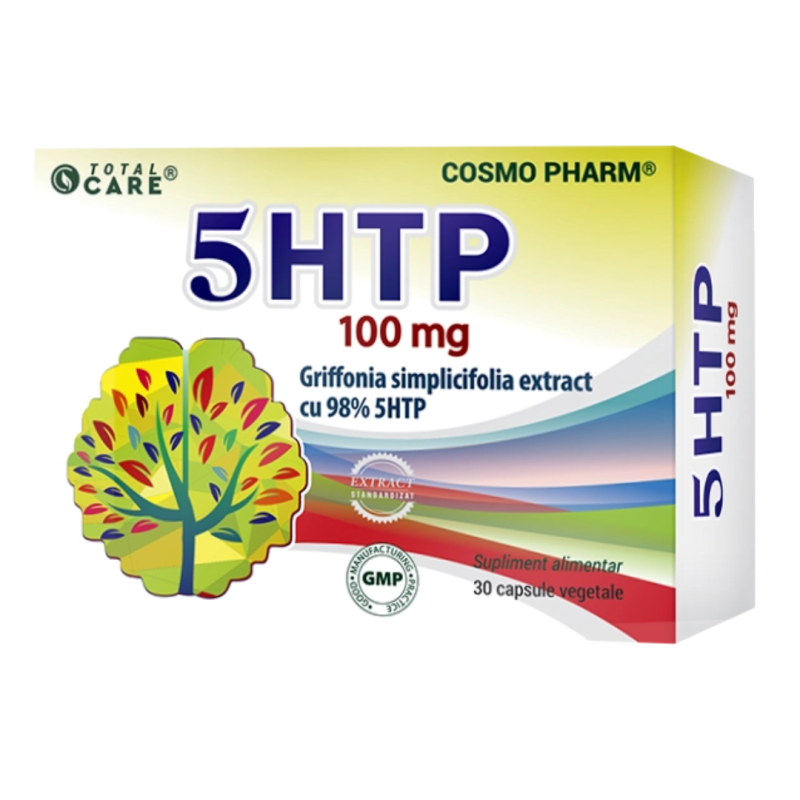 5-HTP 100mg, 30 capsule, Cosmo Pharm