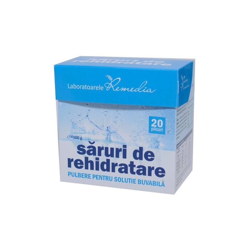 Saruri de rehidratare pulb.pt solutie buvabila x 20 pl REMED