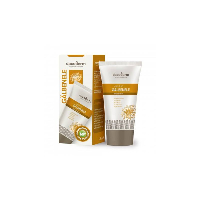 Crema de galbenele Dacoderm, 75ml, Dacia Plant