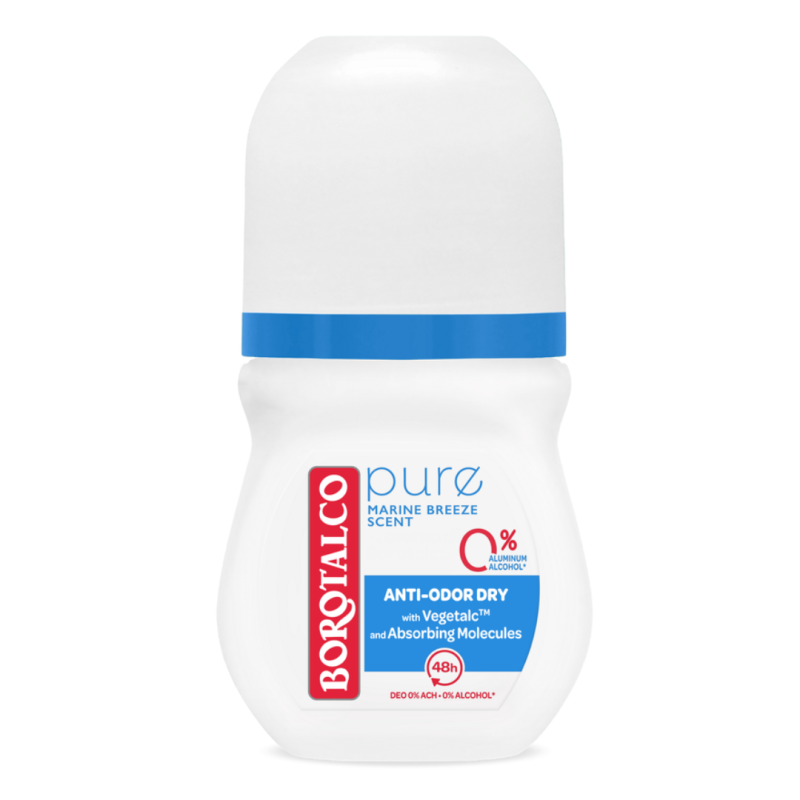 Deodorant roll-on Pure Marine, 50 ml, Borotalco