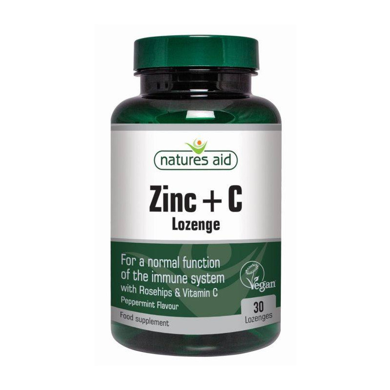 NATURES AID Zinc, 30 comprimate masticabile