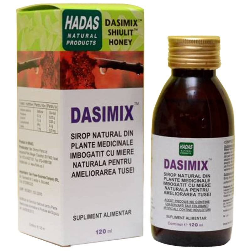 Dasimix -sirop tuse cu miere 120 ml