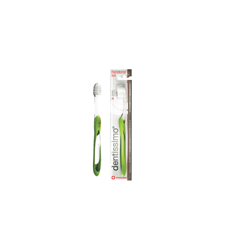 Dentissimo periuta de dinti Parodontal Gentle, Interdental Cleaning, Soft bristles