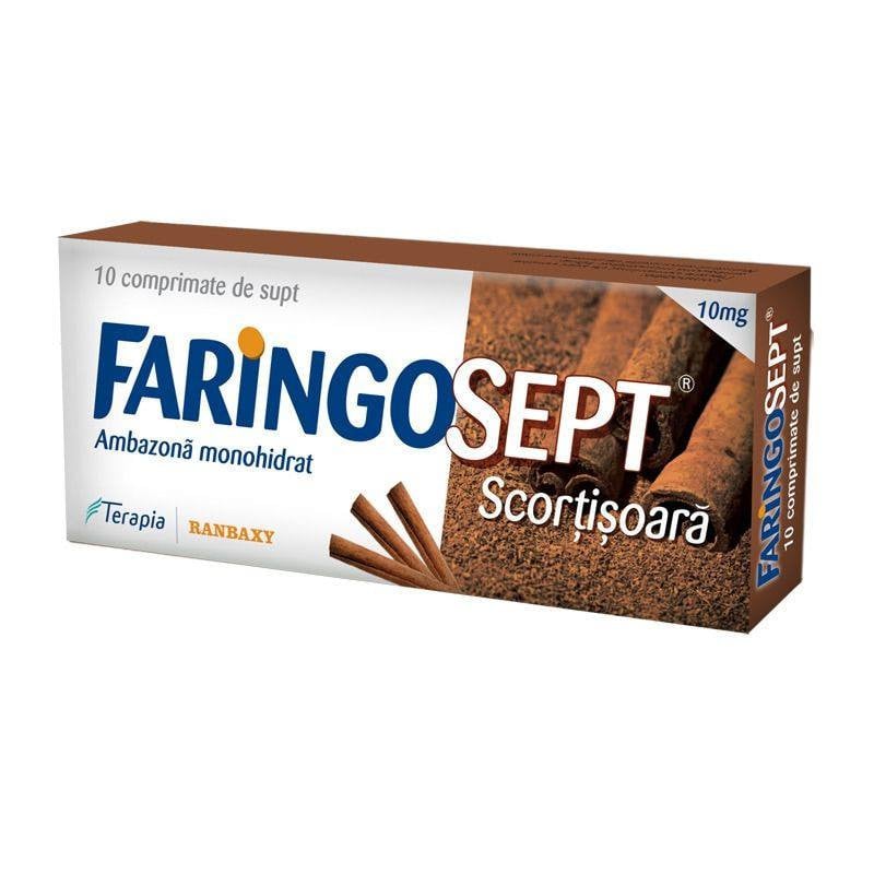 Faringosept Scortisoara x 10 comprimate de supt