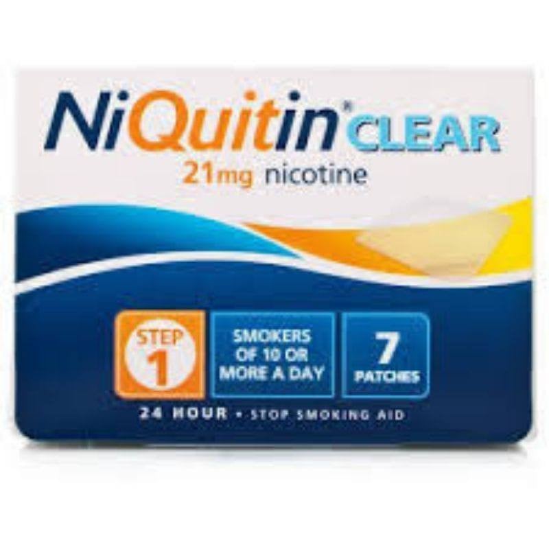 Niquitin Clear 21 mg x 7 plicuri x 1 plasture transdermic